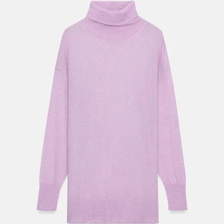 Zara Women's Wool High-Neck Jumper