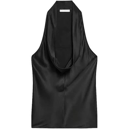 Helmut Lang Women's Silk U Neck Top
