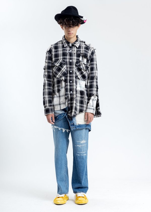 Mihara Yasuhiro Broken Layer Shirt