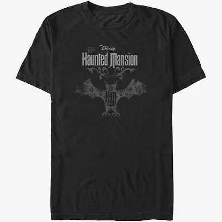Disney The Haunted Mansion Bat Logo Graphic T-Shirt