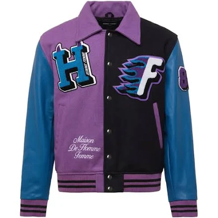 World Champs Homme+Femme Multi Colored Varsity Jacket