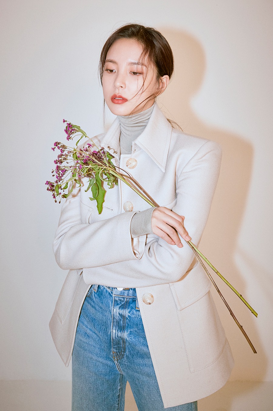 NO.6 JACKET - CREAM
