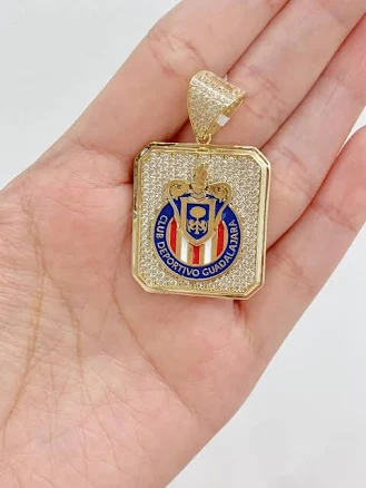14K CHIVAS Logo Pendant