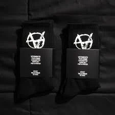 Vetements Men's Black Socks
