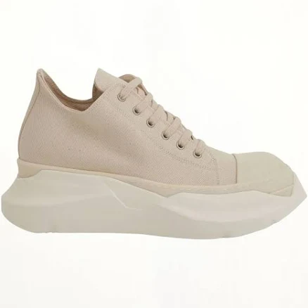Rick Owens DRKSHDW Black Abstract Low Sneakers