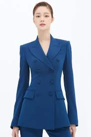 Silk Double Tailored Jacket