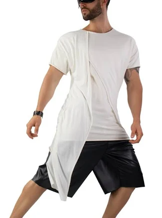Men's Layered Longline T-Shirt