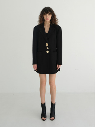 Gia Oversized Wool Jacket
