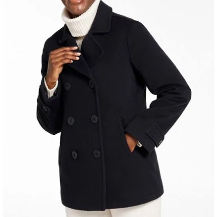 L.L.Bean Women's Classic Lambswool Peacoat