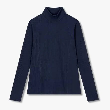 Studio Tomboy Women's High-neck Corduroy Sweater