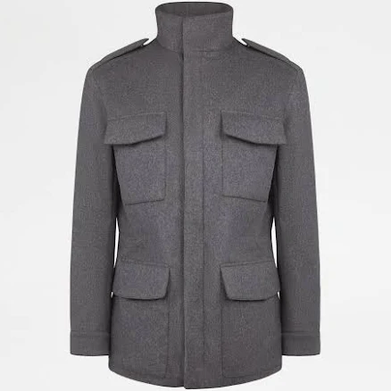 Tod's Wool Drap Field Jacket