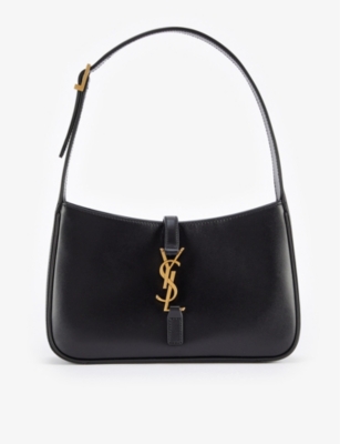 Le 5 à 7 monogram leather hobo bag