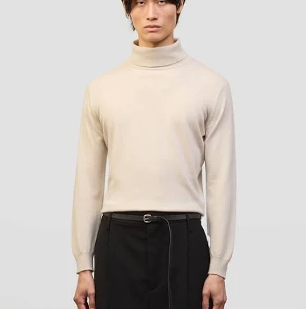 Mens Heriot Cashmere Roll Collar Sweater