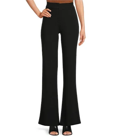 DKNY Women's High-Rise Wide Leg Pants