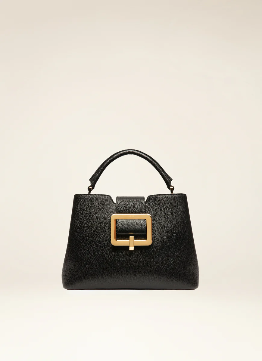 Jorah Leather Top Handle Bag
