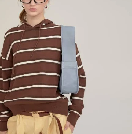 NOHANT Multi STRIPE Knit Hoodie