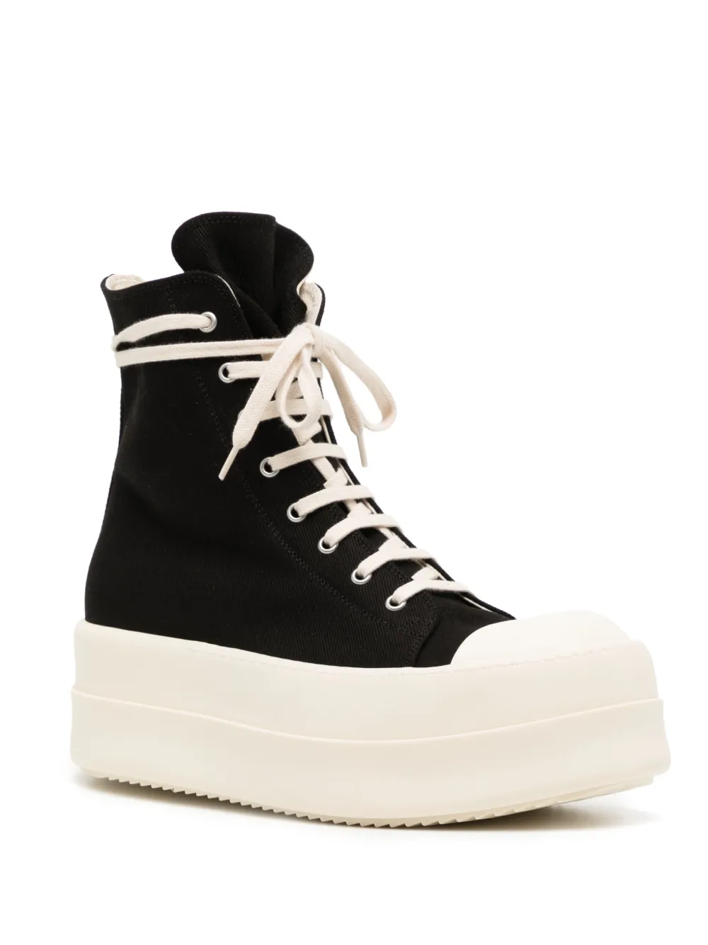 Double Bumper High-top Sneakers