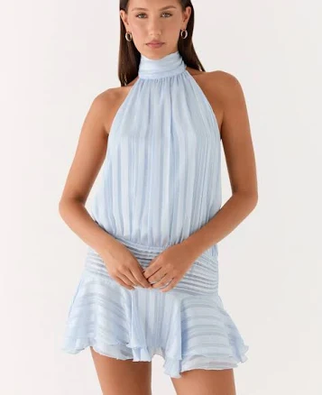 Willow Chiffon Mini Dress