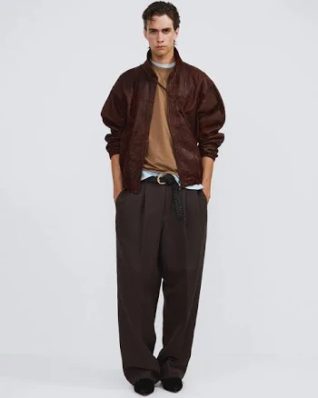 Vintage Leather Jumper
