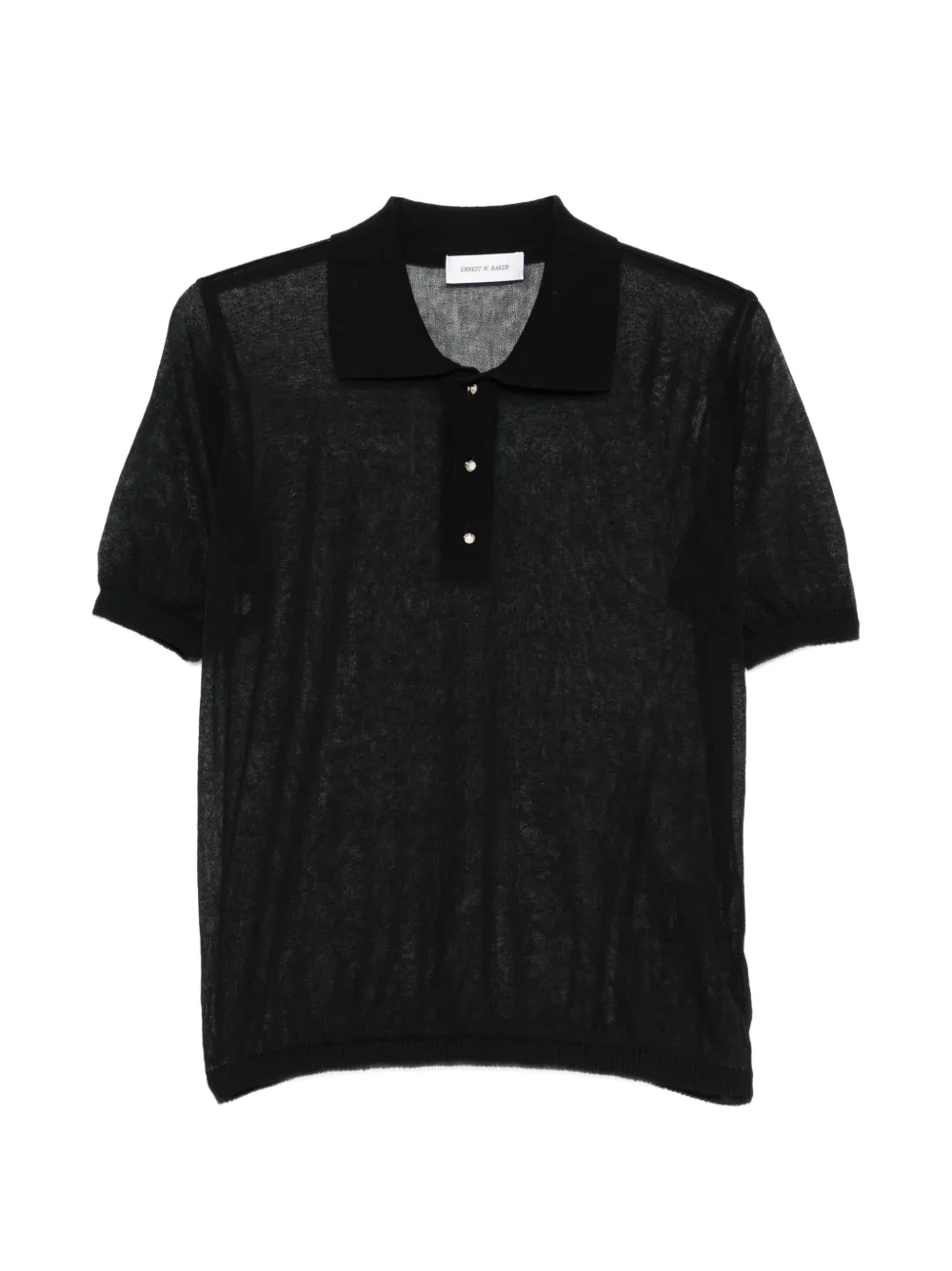 Knitted Polo Shirt
