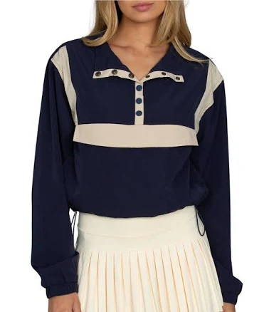 Gold Hinge Airglyde Cropped Windbreaker Womens