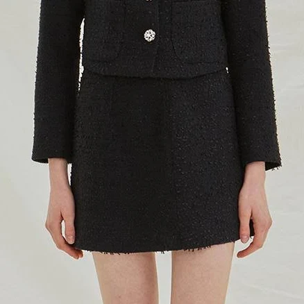 "IvanaHelsinki Aina Tweed Mini Skirt" by W Concept