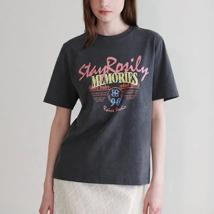 RAIVE Vintage Print T-shirt