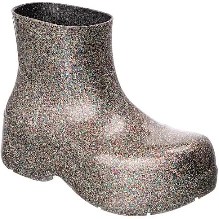 Bottega Veneta The Puddle Glitter Rubber Boots