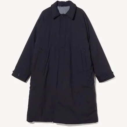 Wide Fit Padded Balmacaan Coat