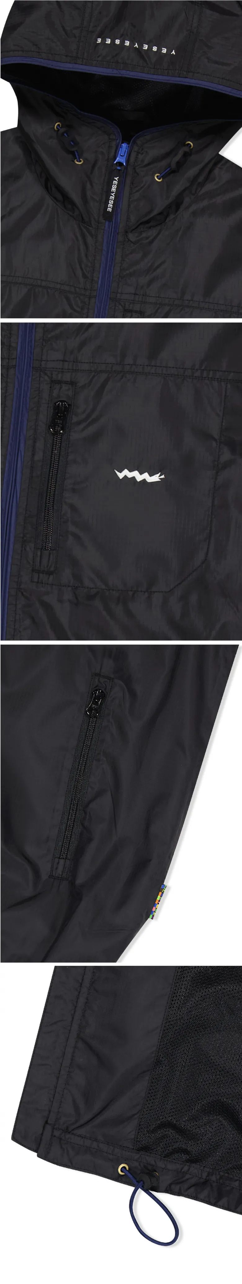 Y.E.S Windbreaker Black