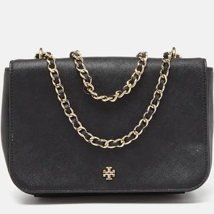 Tory Burch Women's Robinson Chain Leather Crossbody Bag