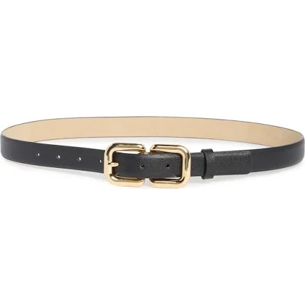 Steve Madden Women's Double Buckle Belt