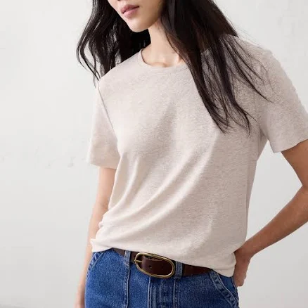 Flax Women's Linen-Blend T-Shirt
