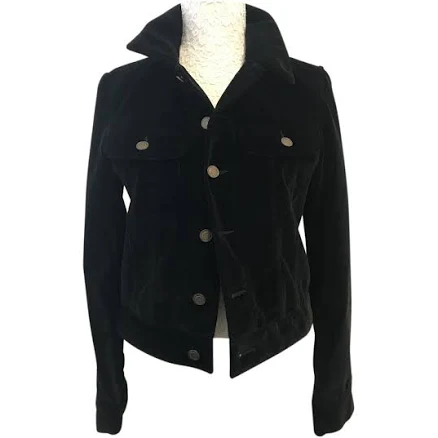 Saint Laurent Black Velvet Jacket Size L International