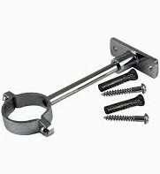 Split Ring J-312-A Pipe Support 1-1/2 Inch Chrome Plated