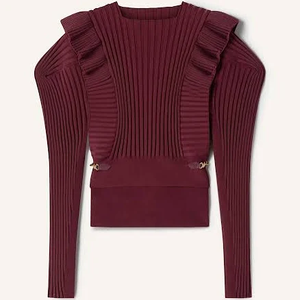 Lanvin Women's Viscose Bib Sweater