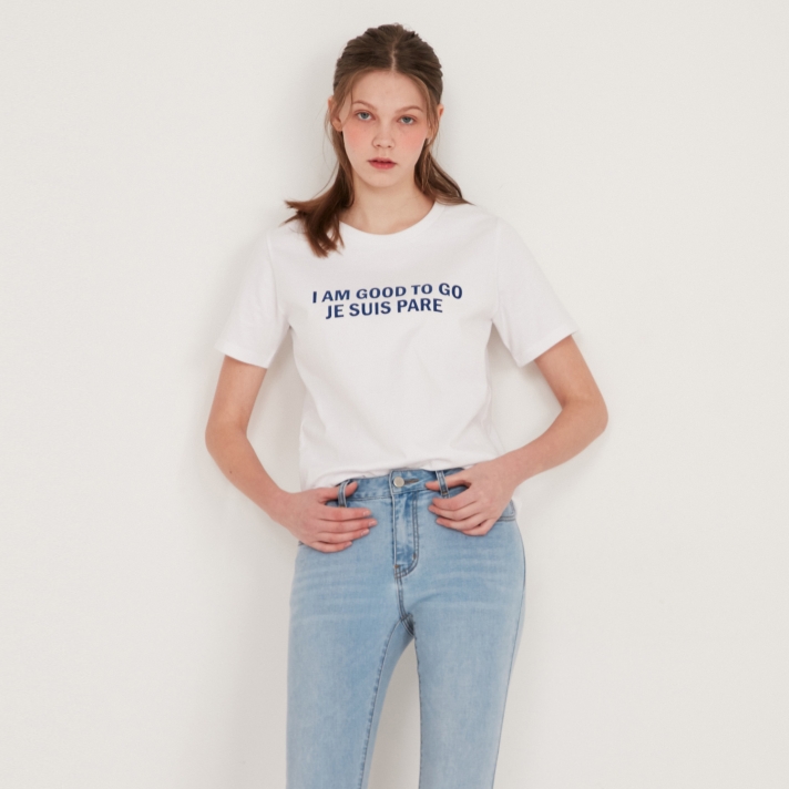 Lettering Point Basic T-shirt
