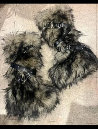 Club Exx Dolls Kill Faux Fur Boots