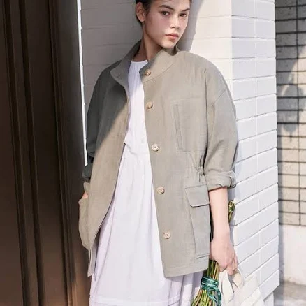 NILBY P Linen Field Jacket