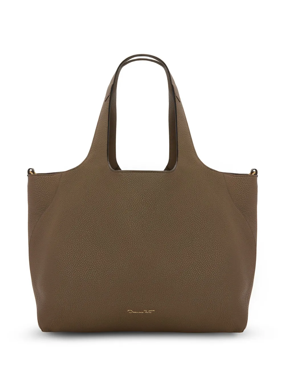 Contrast-trim Tote Bag