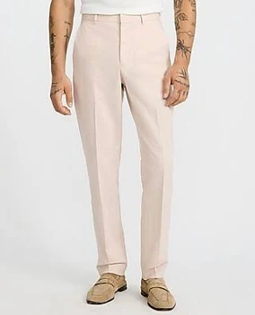 Express Men's Extra Slim Linen-Blend Suit Pants