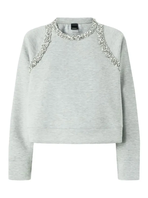 Pearl Detailed Cropped Top