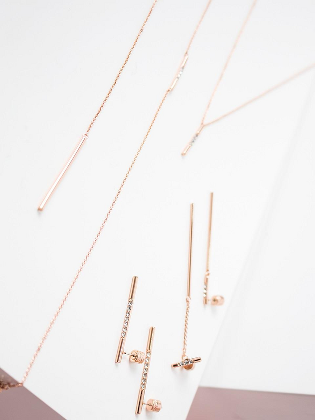 Bubble Line Necklace