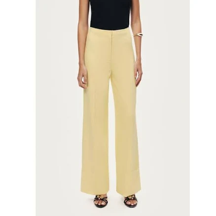 Nocturne Women's High-Waist Tailored Wide-Leg Pants