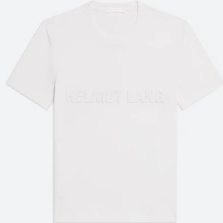 Helmut Lang Men's Embossed Logo T-Shirt