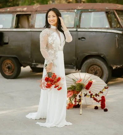 Lana Bespoke Vietnamese Ao Dai Dress