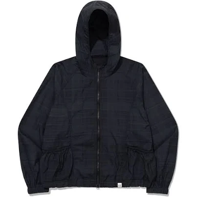 UGLY SHADOW RUFFLE Checkered WINDBREAKER Jacket