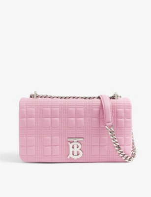 BURBERRY - Lola small leather cross-body bag