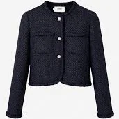 Faye Tweed Jacket - XS
