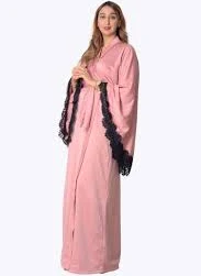 Camilla Royal Rose gold satin robe